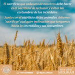 Sacrificar toda Inclinación por el Placer de Allah